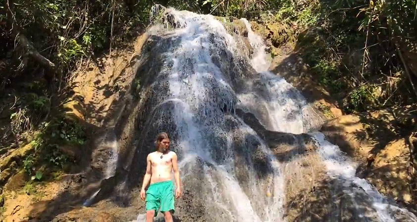Visit 100 Waterfalls, Nong Khiaw
